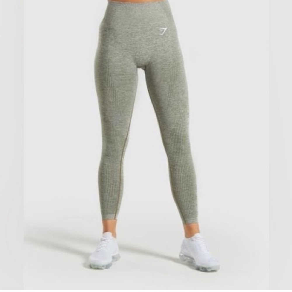 Gymshark Vital Seamless Green Leggings